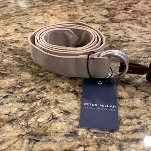 NWT Peter Millar Crown Crafted Woven O-Ring Belt XL 38